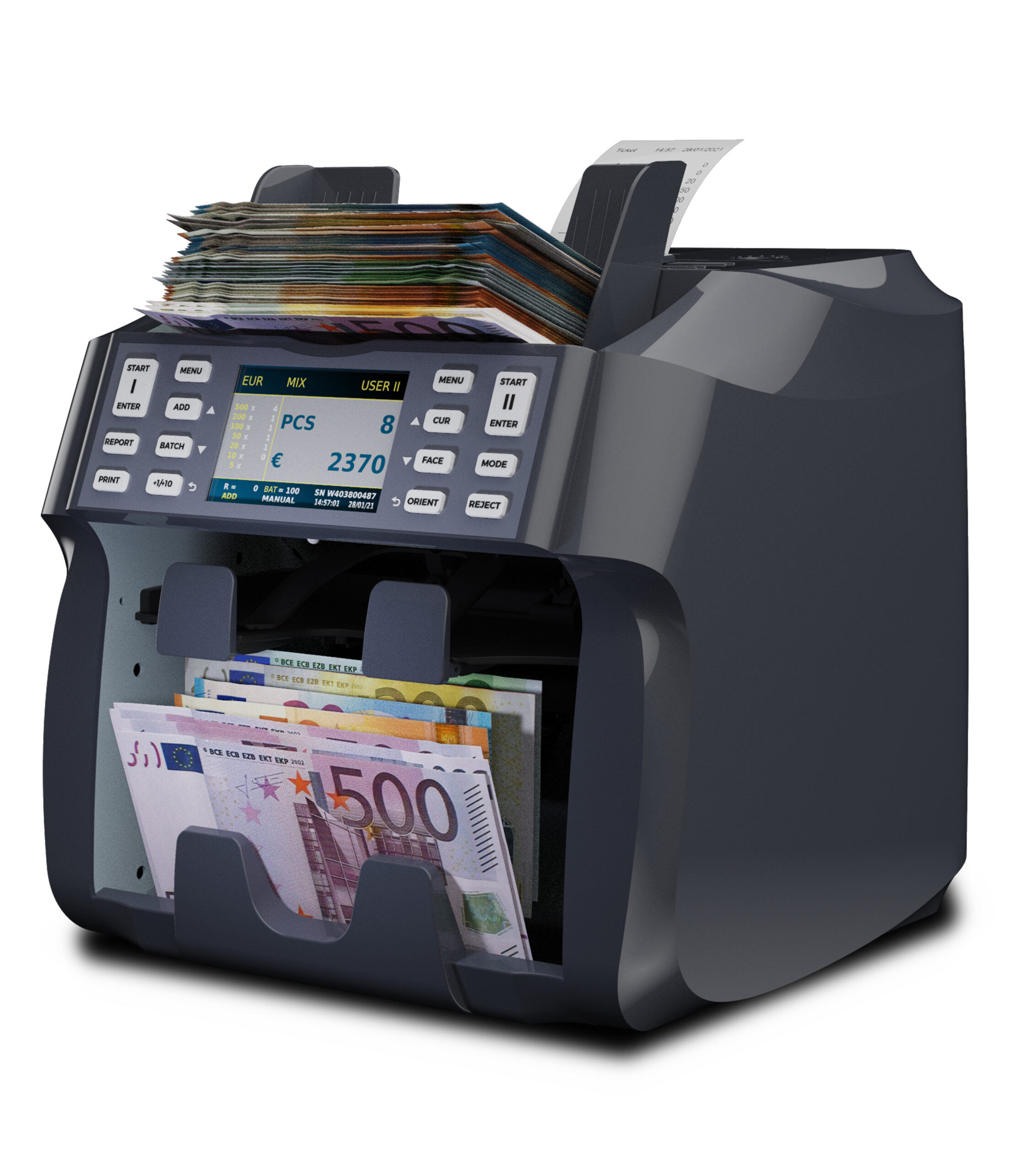 Conta Banconote LD150 - Identificazione automatica, Retail