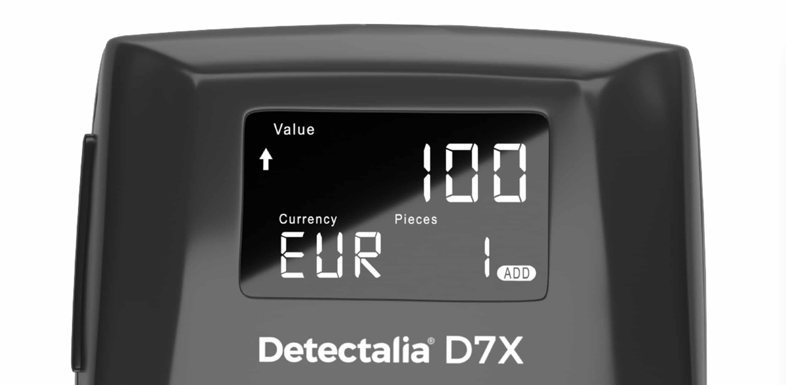Verifica banconote D7X - Display digitale